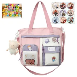 Sznurek japoński uroczy kawaii iTabag 2024 Studentki dużej pojemności torba książek Piękna dziewczyna jk crossbody ramię