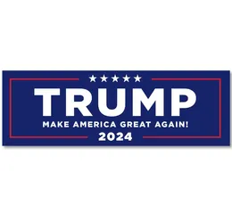 لافتة أعلام 4x6inch ترامب ملصق 2024 الولايات المتحدة انتخاب عام الملصقات ملصقات المنزل ملصقات نافذة الكمبيوتر المحمول تأخذ أمريكا شارات العودة