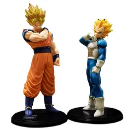 アクショントイフィギュア20-22cmアニメZフィギュアモデルベジータIVバトルバージョンkakarotto son gokuモデルデスクトップコレクションおもちゃギフト