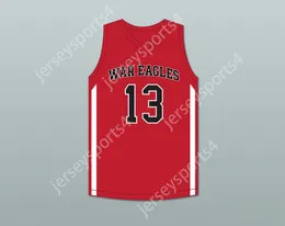 Anpassad Nay Mens Youth/Kids Walker Kessler 13 Woodward Academy War Eagles Red Basketball Jersey 1 Top Stitched S-6XL