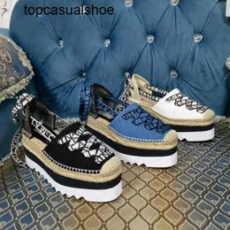 Piattaforma Stella McCartney Espadrilles Sandals 8cm Fashion-Gaia Aumentando la moda 231215