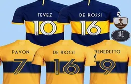 Camiseta Boca Juniors Futbol Sweatshirt 2019 2020 Futbol Forması 19 20 De Rossi Tevez Pavon Benedetto Mauro Gago Osvaldo Jersey1135935