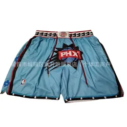 Jersey American Basketball Sun Durant City Taschenhose Männer Sportshorts Häfen Horts