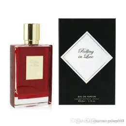 Rökelse heta parfymer för kvinnor kysser från en rose lady parfym spray 50 ml edt edp högsta 1: 1 kvalitet kelian