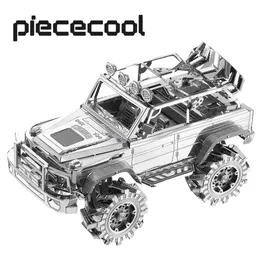 Diecast Model Cars Picecool 3D Metal Puzzle - Off road Vehicle DIY Model Building Kit Ideal Christmas Gift for Adults