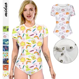 New unicorn for women's slim fitting short sleeved jumpsuit briefs, popular and fashionable pants F51521