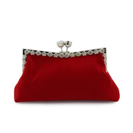 Ny Elegant Cat Eye Diamond Velvet Bag Clutch Bag Banket Bag Dress Bag Cheongsam Handväska kvinnors väska