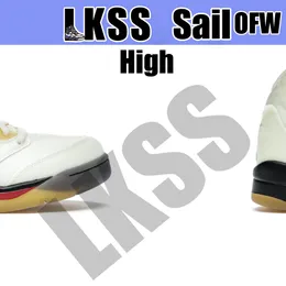 LKSS Jason Shoes 5 High Quality Leather Sneakers with box for Man and Women 5006