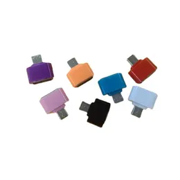 Universal USB Type C Adapter Mini OTG Micro USB till USB-omvandlare för Android-telefoner Tablett Type-C Micro-USB till USB2.0-kontakt