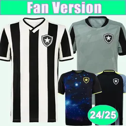 24 25 BOTAFOGO Maglie da calcio maschile Oscar Tche Tche Soares Jeffinho M. Nascimento Casa White Gk Special Training Sospita Shirt da calcio Auniformi per adulti