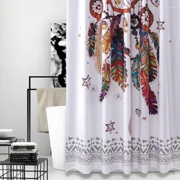 Shower Curtains GY3519 Gyrohome 1PC Curtain Bathroom Waterproof Polyester Fabric Dec