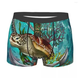 Underpants Turtle and Sea Animal Homme Mutandine biancheria da uomo Shorts Shorts Briefs