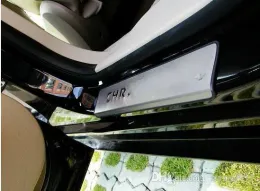 Estiling de alta qualidade de aço inoxidável 4pcs portas soleiras da porta de pés, placa de guarda, barra de proteção contra soleiras para Chrysler Sebring