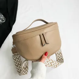 Grenzüberschreitende echte Leder-Frauen-Satteltasche 2023 Neue Mode großer Kapazität Chestation Bag Damen Top-Layer-Kowide-Schulter-Cross-Body-Tasche