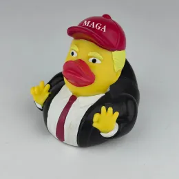 2024 Creative Pvc Maga Trump Duck Party Favor Bath Floating Water Toy Party dostarcza zabawne zabawki Prezent