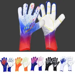 Premium Latex Adult Kids Training Match Durable Goalkeeper Football Gloves 240513