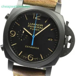 Luxus Uhren Panerei Luminors Mechanical Automatic Watch Panerai Luminors 1950 Chrono Flyback Pam00580 Datum Automatische Herren Uhr _723466