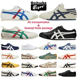 Asics Onitsuka Mexico 66 German Trainer Silp-On Sneakers Running Shoes Outdoor Trail Sneakers Mens Womens Trainers Runnners Storlek 36 ~ 45