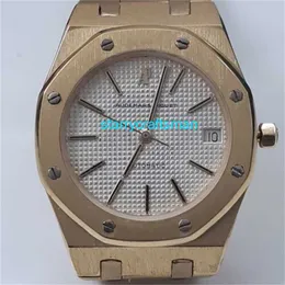 Роскошные часы Audemar Pigue Royal Oak 36 мм автоматические часы слоновой кости 4100BA APS Factory HB6X