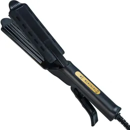 Professional Corrugated Curling Iron Ceramic Hair Curler Electric Crimper Tools Corrugation Waver Styler 240515