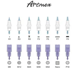 Cartucce per tatuaggi per tatuaggi per artMex V8 V6 V3 V9 V11 Macchina permanente Macchina per eyeliner labbra Pen8207906