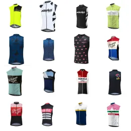 Tops Morvelo Team Cycling Sleeveless Jersey Vest Man 2018 New Bicycle Outdoor Mountain Bike Sports Bike Ropa Ciclismo C2219