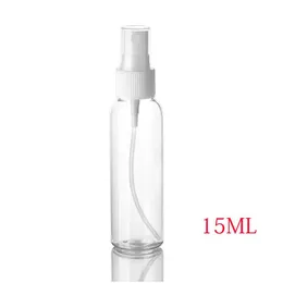 Verpackung von Flaschen Großhandel DIY leere transparente Plastiksprühflaschenaberaturen Pumpen für ätherische Öle Reisen pro Bk Tragbares Make -up DHF4Q