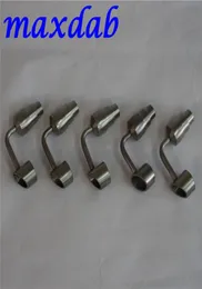 Strumenti universali per unghie di titanio banger 14mm 19mm titanium bangers 2 in 1 Gr2 Domless Ti Nail5618103