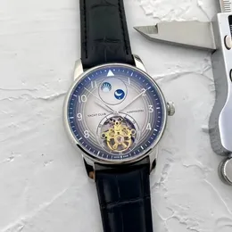 Iwcity Erkek Lüks İzle Menwatch Büyük Pilot Saatler Yüksek Kalite Oto Mekanik Uhren Süper Aydınlık Tarih Watchmen Deri Kayış Montre Pilot Luxe MFJR 2952