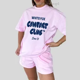 Designer de camisa de raposa branca White Foxs Sweatshirt T-shirt Top Quality Cotton Casual Tees Casual Shorts Sleeve Street Slim Fit Hip Hop Streetwear 029
