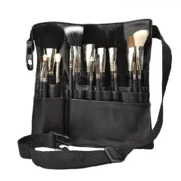 Bolsas de alta qualidade Pu Professional Cosmetic Makeup Brush Bag com correia artista Strap Professional Bag Solder F3122