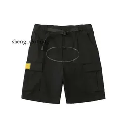 Cortieze Cargo Mens Shorts Corteiショートメンズカーゴショーツ夏のクロップドパンツ衣類クイック乾燥マルチポケットスケートボードデーモンプリントスウェットパンツ310