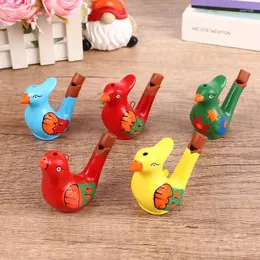 Party Favor Coloring Rysunek Water Bird Whistle for Kid Early Learning Educational Children Toy Musical Instrument Bathtime