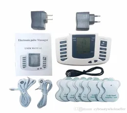 Terapia masażer 16pads stymulator elektryczny pełne ciało relaks terapia mięśni masażer lcd Puls TENS Acupunkture7769636