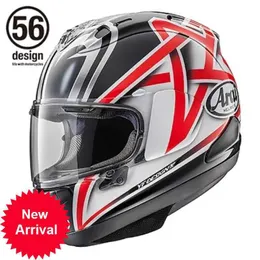 ARAI Importiert japanische RX 7x Radspur -Treiber Full Helm mit Abdeckung die ganze Saison 2024TT Dongying Long Big Eye Nakano Limited Edition M 56 57 cm