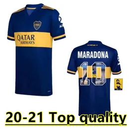 20 21 Retro piłka nożna BOCA Juniors de Rossi 2003 Men Home Blue Away White Yellow Tevez Maradona Abila Camisa Futebol Football Shirt 8888888