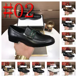 34 Style Designer Dress Italian Dress Shoes Leather Fashion for Men Pointed Formalshoes Men Office Office 2023 Spring Party Mirror Oxford Shoes Size 38-46