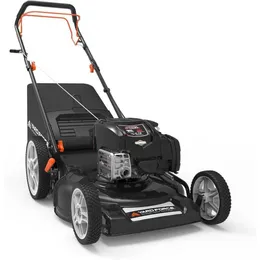 Kosiarka o trawniku napędu kosiarki Briggs Stratton 150 cm3 silnik gazowy 22-calowy pokład stalowy 3-w-1 worka ściółki boczna Q2405141