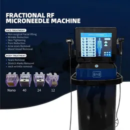 Klinik Verwenden Sie Morpheus 8 Mikroneedling fraktionaler RF -Maschinenhaut -Verjüngung Akne Behandlungsgerät Mikronadel -Narbenentfernungsausrüstung Salon Verwendung