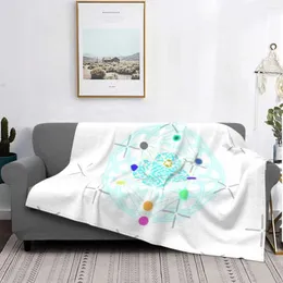 담요 Kathara-Hub-Manta A Cuadros Para Cama Colcha Con Capucha Manta Blanket