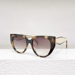 Sonnenbrille Spr14W Acetat Männer Katze Augen hochwertige Brille UV400 Outdoor handgefertigte Frauen Trendige Sonnenbrillen