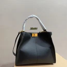 Роскошная сумка дизайнерская сумка для плеча на плечах фри бренд Peekaboo Women Fashion Crossbody Sagbage Mudgage Кожа с ручкой сумки для покупок деловая сумка