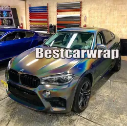 ملصقات سوبر! Floss Flip Psycedelic Vinyl for Car Wrap with Air Bubble Free Proledelics Luxury Car Wrapping Film Size 1.52 × 20 مترًا