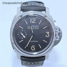 PANEREI LUMINORORY Watch luksusowe zegarek zegarki automatyczne zegarki Panerai Luminorors 8 Giorni 44 mm Manual Męskie zegarek Pam 915 Sprzedane tak jak D4SA