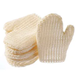 Bath Brushes Sponges Scrubbers Natural Sisal Gloves Spa Shower Scrubber Bathroom 21X17Cm Drop Delivery Home Garden Accessories Dh3Kw