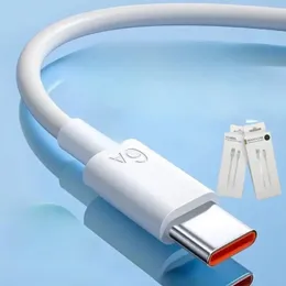 ORIGINAL PARA XIAOMI 6A USB TIPO C CABELO DE CABO 120W TURBO TIPO CARREGO RÁPIDO PARA MI 13 12 PRO ULTRA POCO X3 Redmi Note K50 40