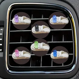 Транспортные средства аксессуары MTI цветная перфорированная обувь Cartoon Car Air Вентиляционное отверстие для зажига