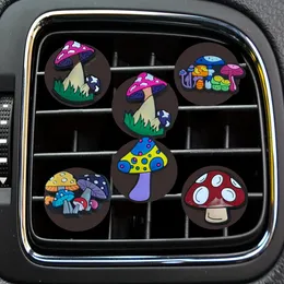 Автомобильный воздух освежитель грибов новый продукт мультфильм вентиляционного отверстия для зажига