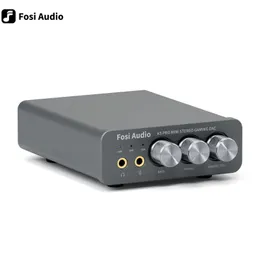 FOSIオーディオK5 Pro USB Gaming DAC with MicrophoneヘッドフォンアンプAmplifier Mini for PS5 Desktop Powered Active Sers 240506