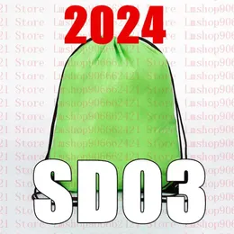 ショッピングバッグ最新2024 Q1 SD 03ドローストリングバッグSD03ベルト防水バックパックシューズ衣料ヨガランニングフィットネス旅行